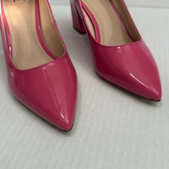 NWOB!! Marc Fisher - Zala Block Heel Pump - Dark Pink Patent - Size 5.5 - Picture 3 of 8